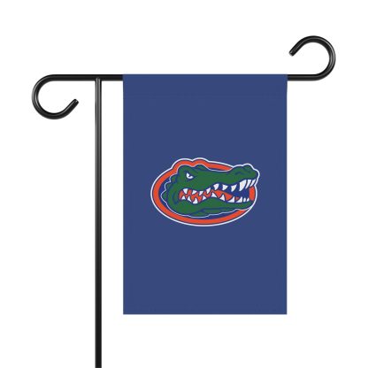 Blue Florida Gator Garden Yard Sign